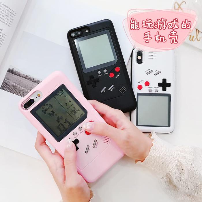 Case Gameboy Case iPhone Plus Plus iPhone X 6s 6s Plus Game Boy  Hitam, iP 6s 6s Plus