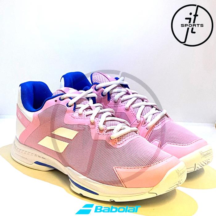 Jual Sepatu Tenis Perempuan Babolat SFX3 Pink Women Tennis Shoes