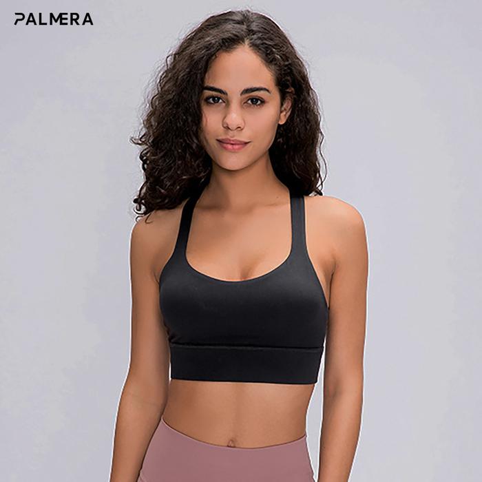 Gambar PALMERA Energy Sports Bra - Bra Olahraga Wanita - Black, S dari Palmera undefined Tokopedia