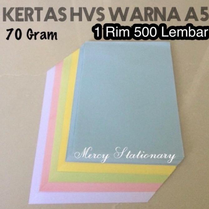 Gambar KERTAS | KERTAS HVS WARNA A5 70 GR - 1 RIM 500 LEMBAR - Merah Muda dari Drawwing undefined Tokopedia