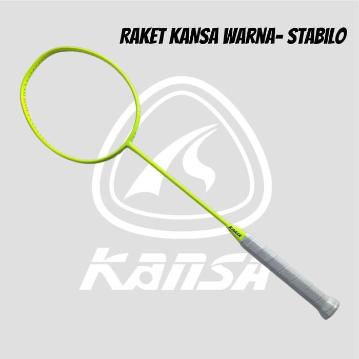 Gambar RAKET BADMINTON KANSA WARNA 5U 24-35 LBS FULL CARBON ORIGINAL - STABILO, BATANGAN dari gojekolshop undefined Tokopedia