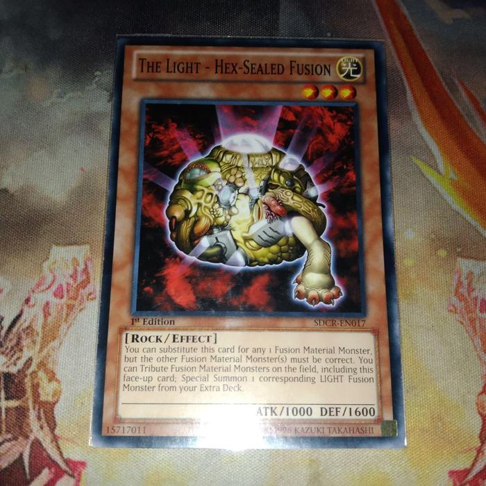 Gambar Yugioh The Light - Hex-Sealed Fusion - Common dari MirageStallio undefined Tokopedia
