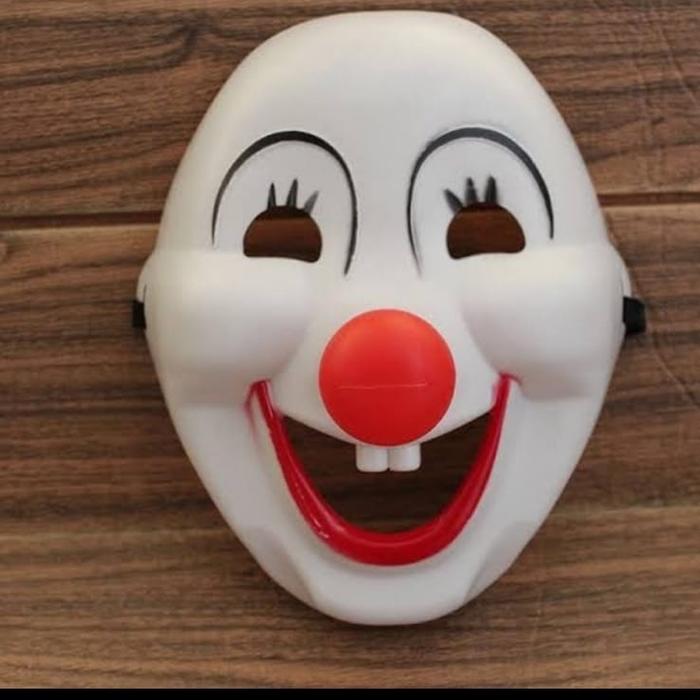 Gambar topeng badut prank Halloween scary clown mask badut seram badut lucu - badut hidung dari Victory Sagala undefined Tokopedia