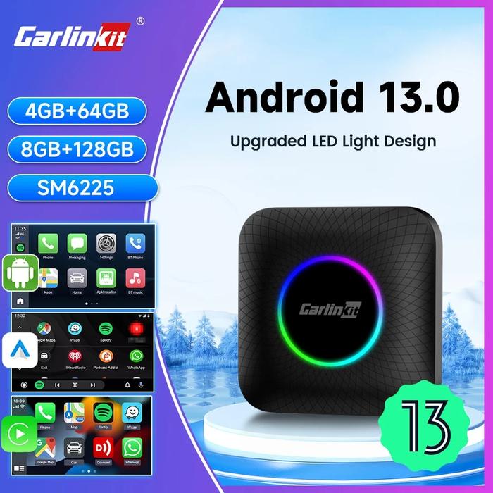＜新品未開封＞CarlinKit Ambient A13_8+128GB 031 Amazon.co.jp: CarlinKit Tbox Ambient 8+128GB Android13.0