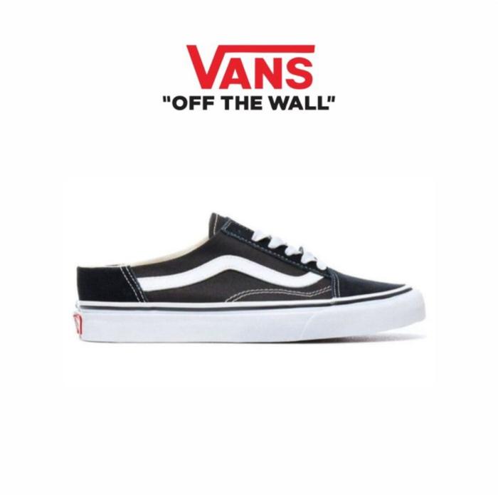 Jual Old Skool Mule Black White 40 Kota Tangerang Selatan