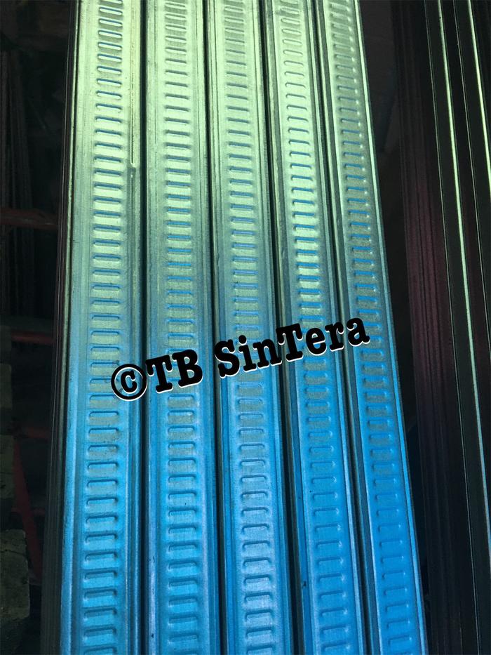 Gambar Besi Holo Profil 2 x 4 Rangka Atap / Hollow Gypsum / Baja ringan 2x4 dari TB SinTera undefined Tokopedia