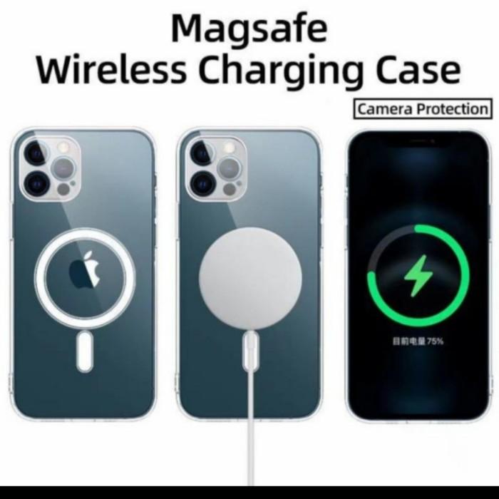 IPHONE 11 PRO MAX 11 PRO SOFT CASE SILIKON CLEAR CASE MAGSAFE MAGNETIC  IPHONE 11