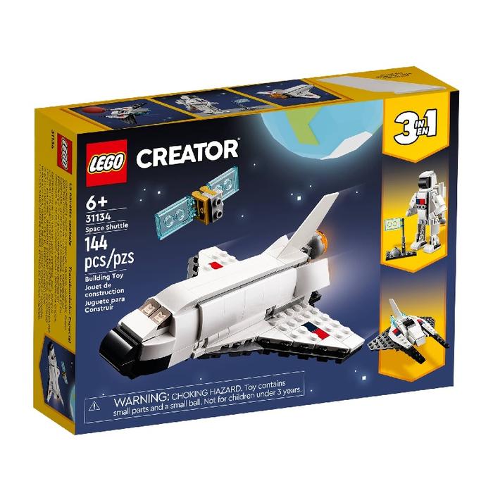 Gambar LEGO Creator 31134 Space Shuttle Building Toy Set (144 Pieces) dari AUFA99 STORE undefined Tokopedia