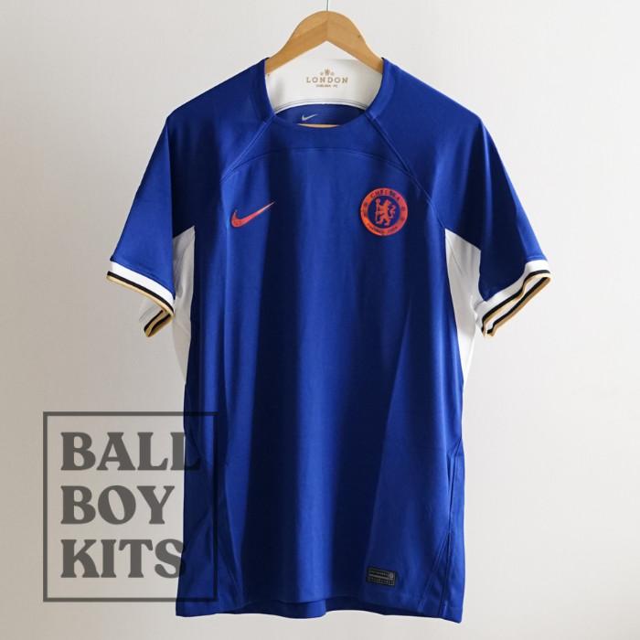 Gambar Original Chelseaaaa 2023-24 Home Kit Stadium Jersey - JERSEY ONLY, S dari Ball Boy Kits Store undefined Tokopedia