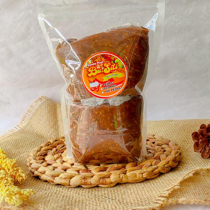 Gambar (COD) 1 KG SAMBEL PECEL KEDIRI BU SITI (FREE ONGKIR) - sedang dari Sambel Pecel Bu Siti Khas Kediri undefined Tokopedia