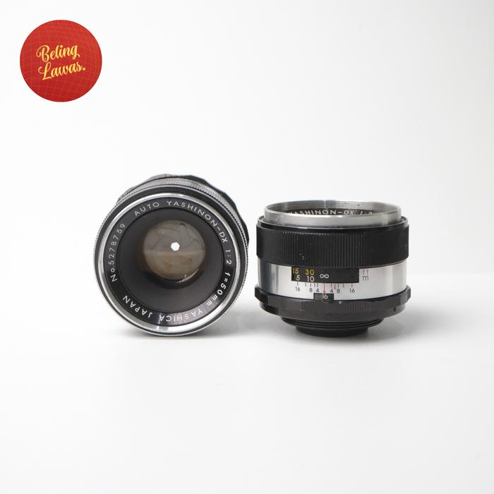 ◎フレア◎ YASHICA YASHINON-DX 50mm F2 L662