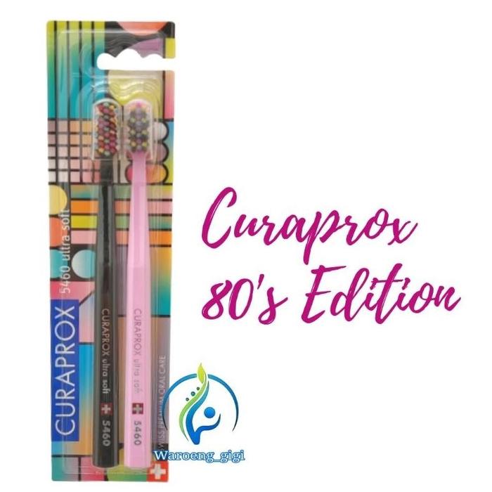 Gambar Curaprox 5460 Ultra Soft Toothbrush / Sikat Gigi Curaprox - 80's Edition dari windalamall undefined Tokopedia