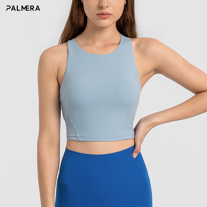 Gambar PALMERA On The Go Sports Bra - Bra Olahraga Wanita - Light Blue, S dari Palmera undefined Tokopedia