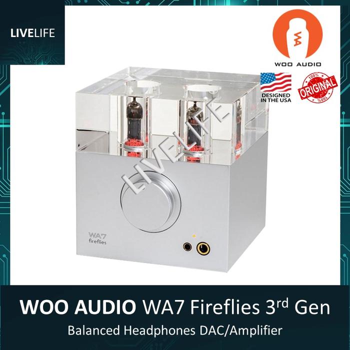 Gambar WOO AUDIO WA7 Fireflies 3rd Gen - Balanced Headphones DAC / Amplifier - Platinum Silver dari LiveLife Indonesia undefined Tokopedia