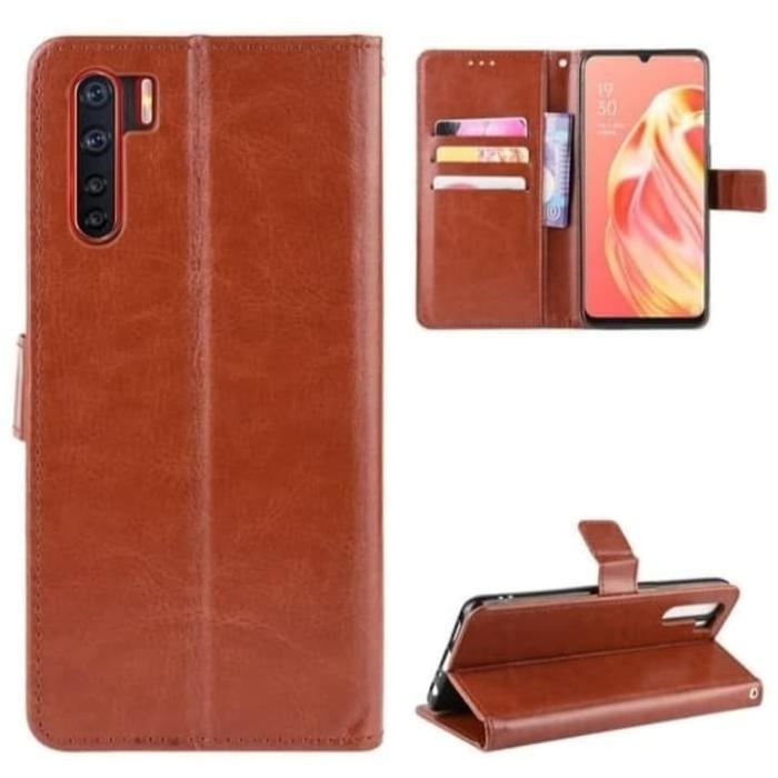 Jual Flip Cover OPPO RENO PRO 3pro Wallet Leather Case Kulit