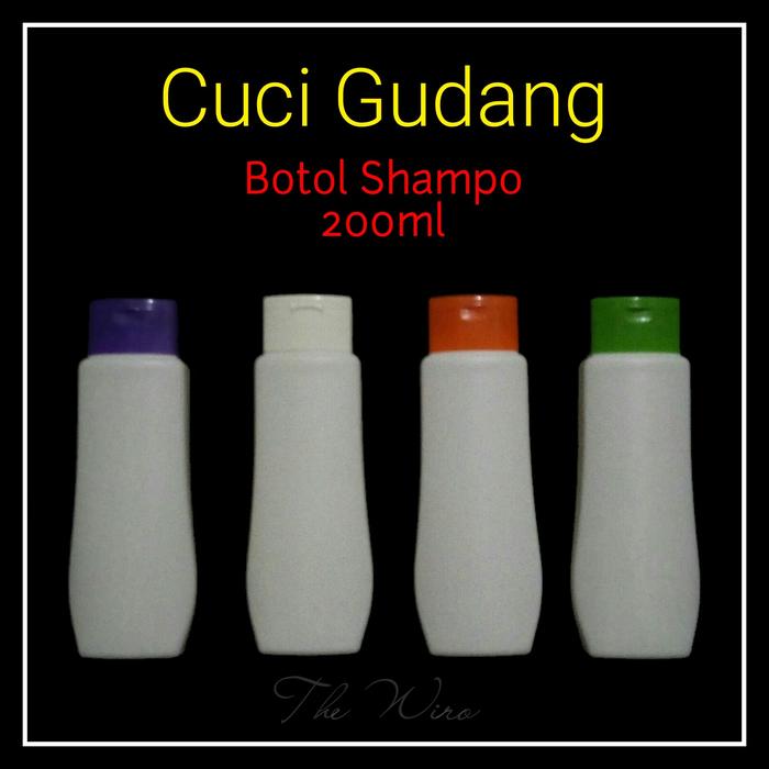 Gambar botol hdpe 200ml shampoo dari The Wiro undefined Tokopedia