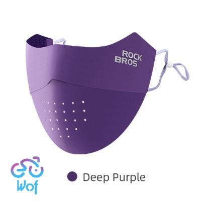 Gambar ROCKBROS KZ013 Masker Wajah Sepeda Motor Face Mask Breathable Anti UV - Deep Purple dari Wof Wheel of Fortune Official undefined Tokopedia