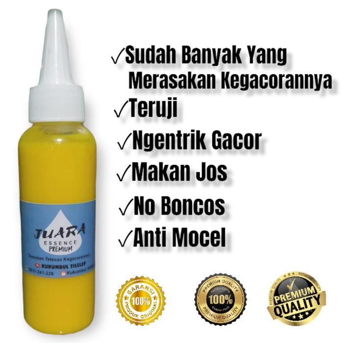 Gambar essen ikan mas paling jitu untuk ikan rame Mancing Umpan Pancing - 15 Ml dari kukumbul tilelep juara undefined Tokopedia
