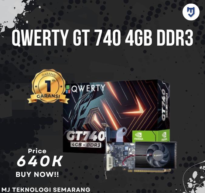 Jual VGA Qwerty GT 740 4GB DDR3 Kota Semarang Big Bros