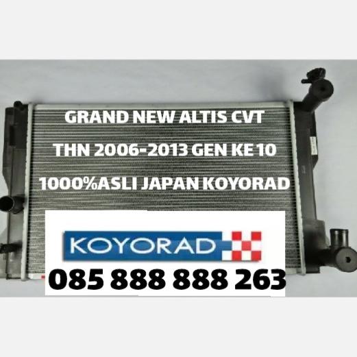 Jual radiator altis 1800cc cvt koyorad 2006-2013 - Jakarta Utara ...