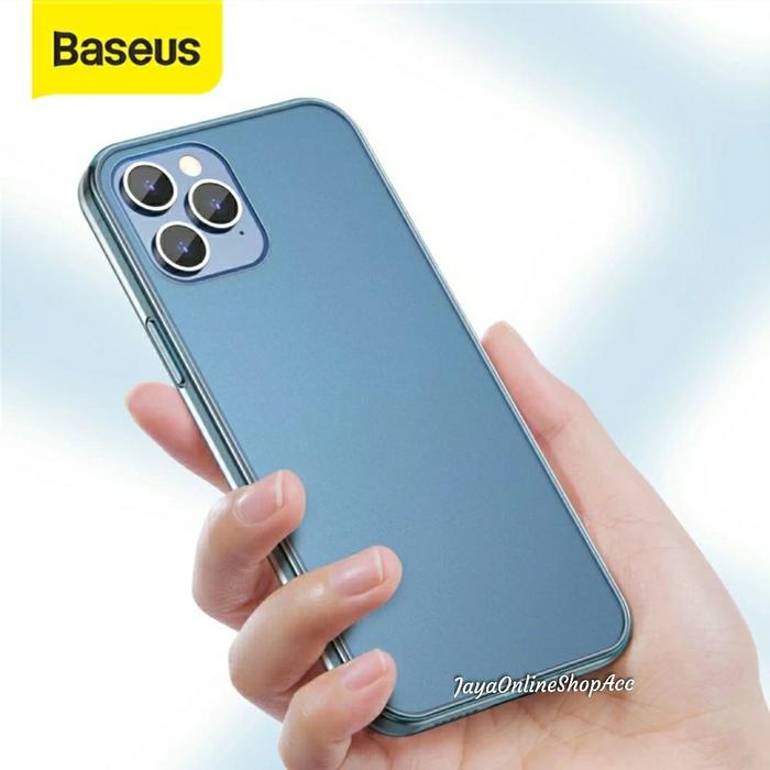Jual Case Iphone 12 Mini Baseus Frosted Slim Case Matte Doff Case