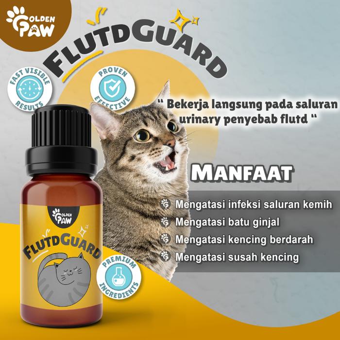 Gambar FLUTD-GUARD 5gr by Golden Paw Obat Flutd Kucing Susah Kencing dari Golden Paw_NEW undefined Tokopedia