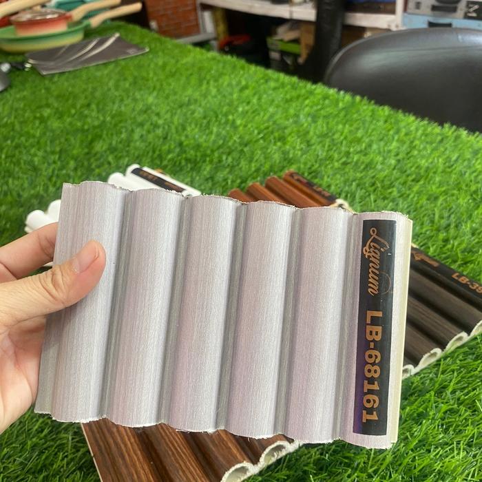 Gambar wall panel wpc motif bulat wpc lignum WPc motif baru - LB-61 dari lianahomeinteriorbekasi_NEW undefined Tokopedia