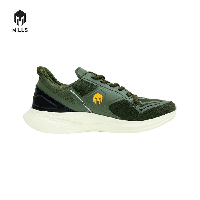 Gambar Sepatu Running Sneakers Mills Treximo Omega NEW / Sepatu Lari - OLIVE/WHITE, 44 dari Sportygo Indonesia undefined Tokopedia