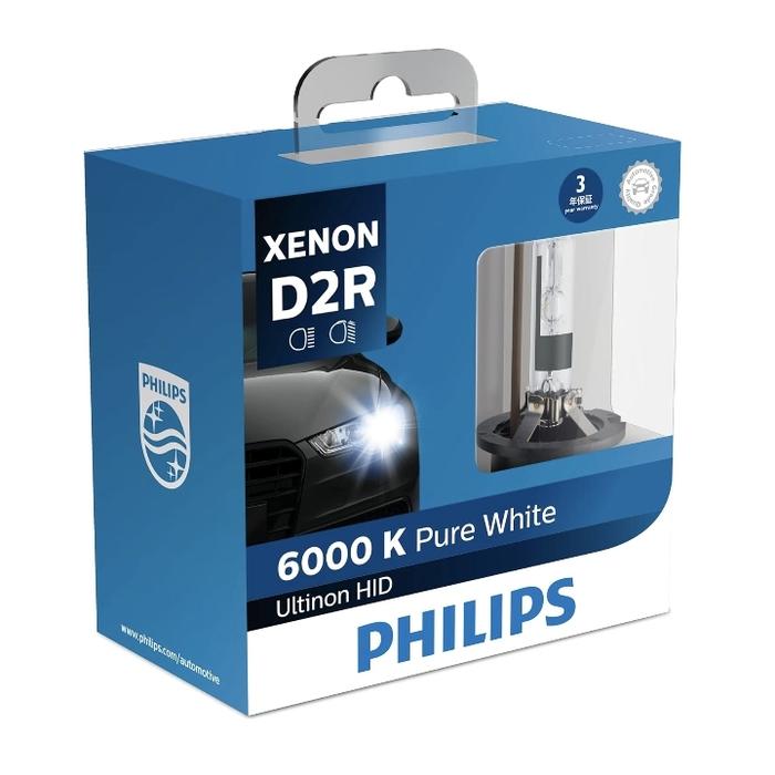 Gambar Philips D2R D2S Xenon Ultinon 6000k Bohlam HID Headlamp Original - D2R dari Kataya Parts undefined Tokopedia