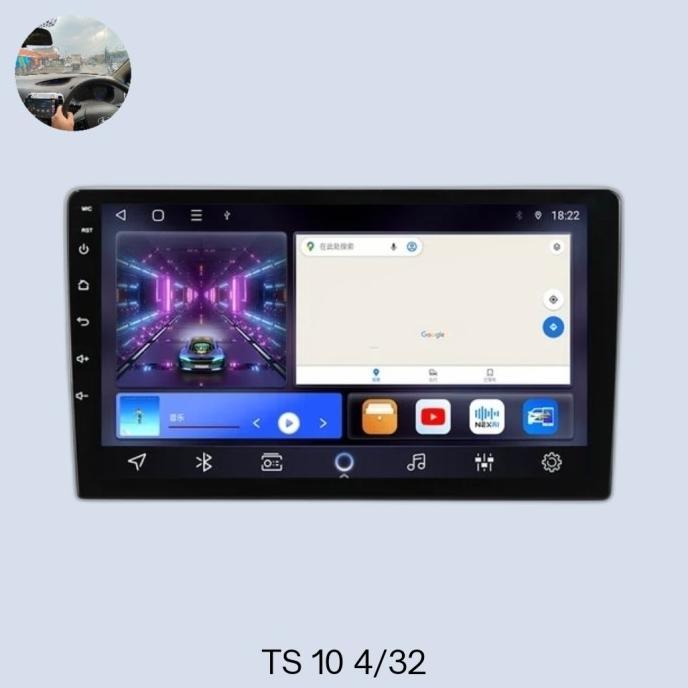 Gambar head unit android TS10 DSP (ASLI) BUILD-IN - HU 10 inch dari Faaz Home undefined Tokopedia