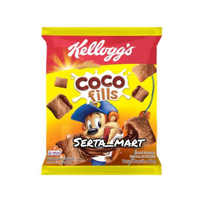 Gambar Kellogg's Corn Flakes 60gr / Froot Loops 55gr / Coco Fills - Kellogs - Coco Fills 60g dari sertamart undefined Tokopedia