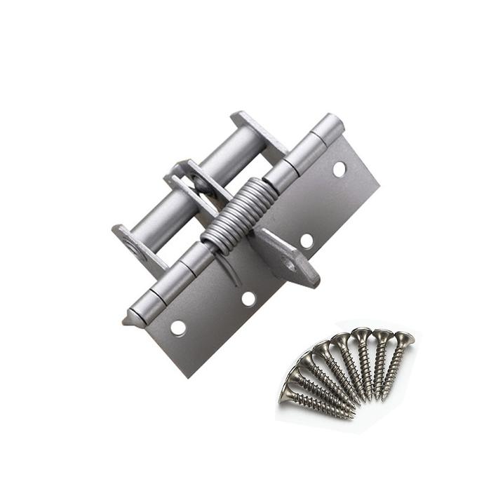 Gambar Engsel Pintu Otomatis Spring Door Closer Engsel Metal Engsel Penutup - Perak dari Rumixx_NEW undefined Tokopedia