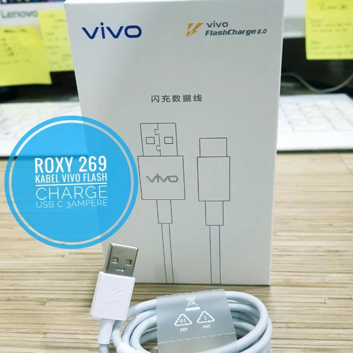 Kabel Data Vivo V21 Vivo V20 Charger Type C Ready Stock] 3A For