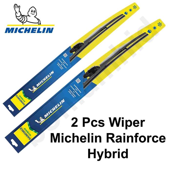 Gambar WIPER MOBIL Innova Zenix MICHELIN Rainforce HYBRID 2Pcs kn-kr - 24 16 dari bohlamhid undefined Tokopedia