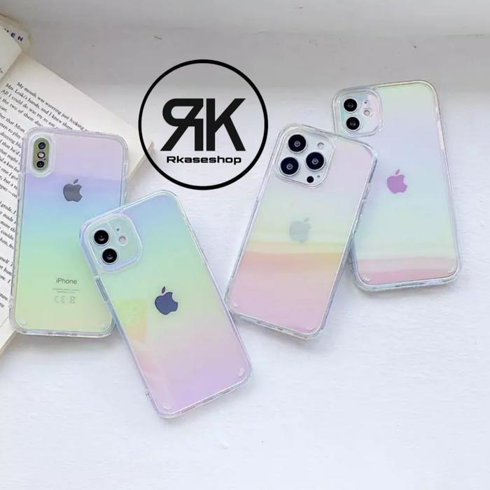 APPLE CLEAR AURORA RAINBOW IPHONE X XR XS MAX CASE Camera Protect IP XS  MAX