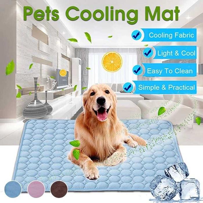 Gambar PET MAT PAD KARPET MATRAS HEWAN ALAS TIDUR KUCING ANJING SUGAR GLIDER - L BIRU dari BStore id Official undefined Tokopedia