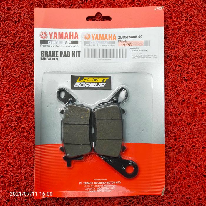 Gambar DISPAD KAMPAS REM CAKRAM DEPAN FREEGO LEXI AEROX NMAX ORIGINAL YGP dari LASOET BOREUP undefined Tokopedia