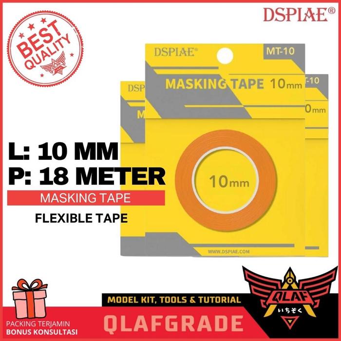 Gambar Washi Masking Tape Dspiae cat gundam model kit airbrush hand brush - 10mm dari Wahkhilaf Kota Surabaya Tokopedia