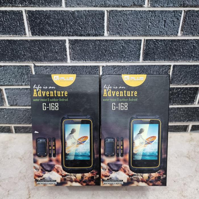 Gambar G PLUS G168 SMARTPHONE OUTDOOR SPT BLACKVIEW RESMI INDONESIA dari Anikishop undefined Tokopedia