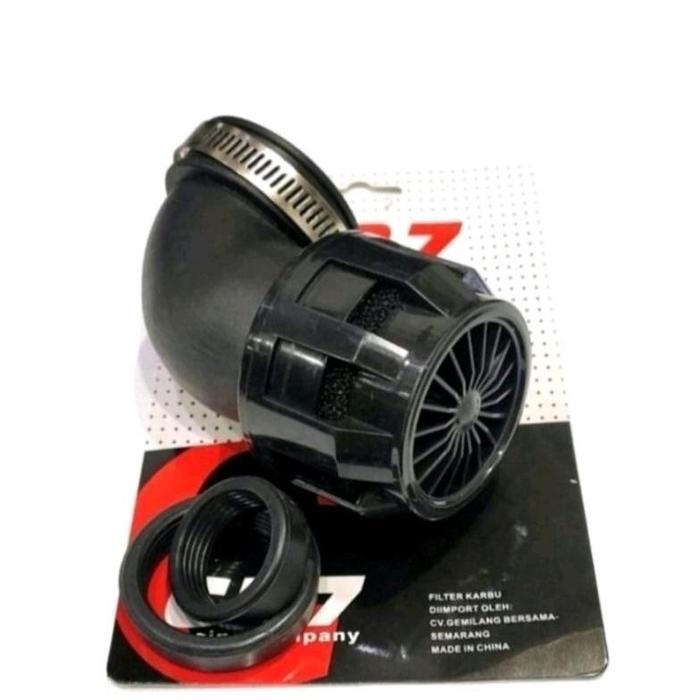 Gambar filter karbu model turbin pesawat pe 24-26-28 filter variasi universal - Hitam dari tokosalmo undefined Tokopedia