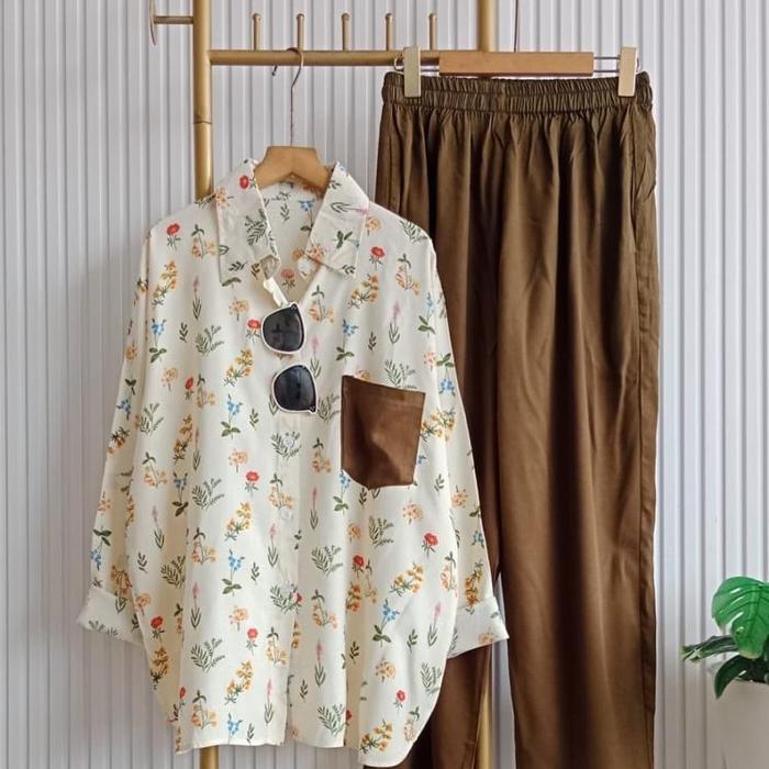 Gambar SETCEL RAYON IMPOR ORI PREMIUM 2022 - Motif 5, XXS dari haurashop2 undefined Tokopedia