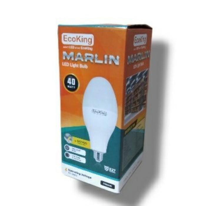 Gambar Lampu EcoKing LED Light Bulb 40w 50w 80w Putih Terang Hemat Energy - 40 watt dari CherSeraStore undefined Tokopedia
