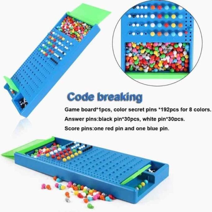 Gambar Mastermind Game/E Breaking Board/Papan Mastermind/Mainan Anak dari Toys Magic undefined Tokopedia
