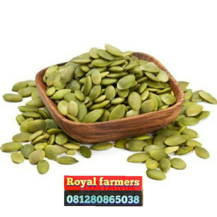Gambar Pumkin seed organic ( raw) - 1 kg dari Royal Farmers undefined Tokopedia