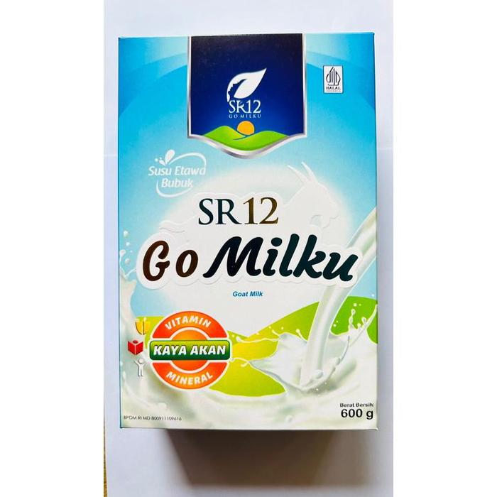 Gambar 4561 GO MILKU SR12 SUSU KAMBING ETAWA HALAL BPOM MENINGKATKAN - 600gr ORIGINAL dari VENUS 12 undefined Tokopedia