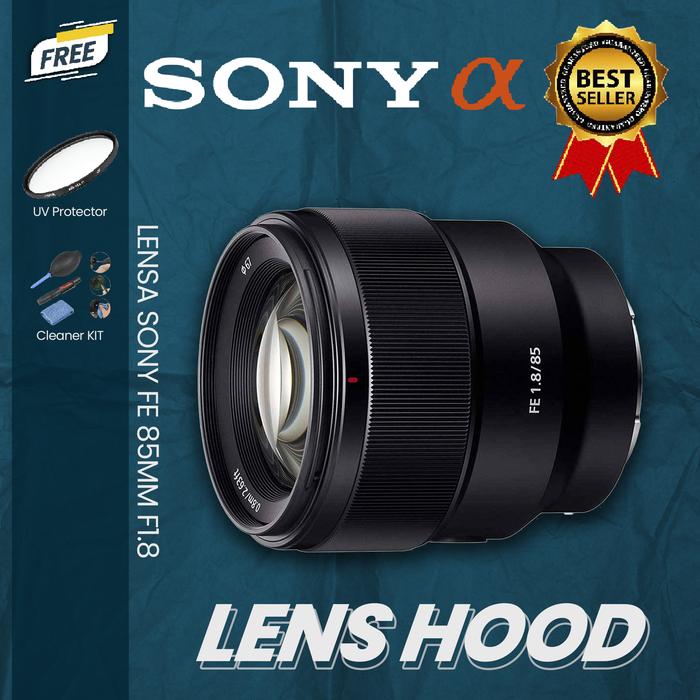 SONY FE85mm f1.8αシリーズ保証期限内 プロテクター付き 【公式通販】