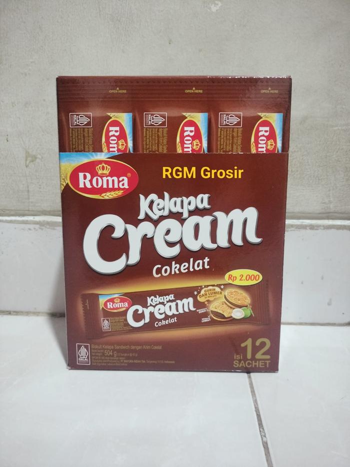 Gambar Biskuit Roma Kelapa Cream Coklat 1 box dari RGM2326 undefined Tokopedia