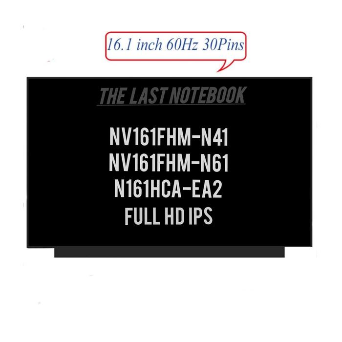 NV161FHM-N41 Schermo LCD IPS Da 16,1" 30 Pin 1920x1080 Per - Foto 5
