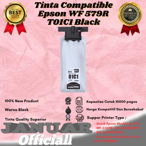 Jual Catridge Tinta Compatible Epson T01C ( 1 paket ) = WF 579R - BLACK ...