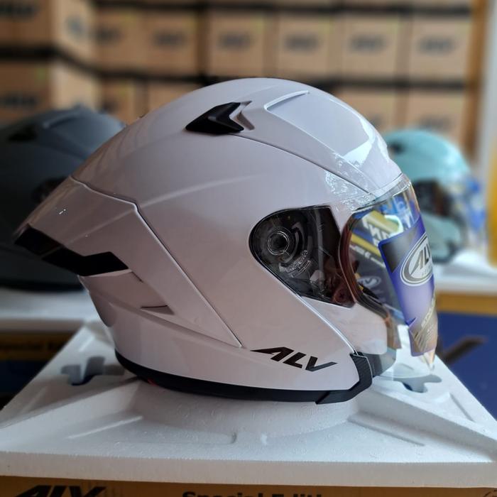 Gambar Helm ALV ULTRON PRO SNI HELM HALF FACE TERBARU - White, M dari VIRGO HELM undefined Tokopedia